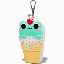 Ice Cream Frog Mini Mart Jelly Coin Purse Keychain