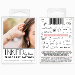 INKED by Dani Forever Favorites Temporary Tattoos