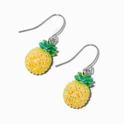 Iridescent AB Pineapple Drop Earrings