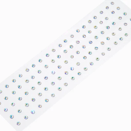Iridescent Crystal Body Jewels - 100 Pack