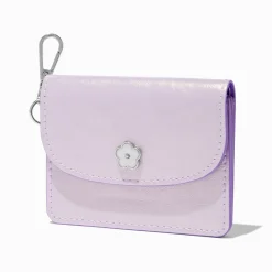 Iridescent Daisy Purple Card Case