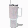 Iridescent Studded Stainless Steel Handled Tumbler