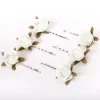 Ivory Rose Flower Hair Pins - 6 Pack