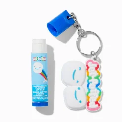 Jet-Puffed™ Claire's Exclusive Lip Balm Keychain