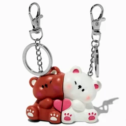 Magnetic Bears Best Friends Keychains - 2 Pack