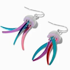 Marble Jellyfish 1" Drop Earrings