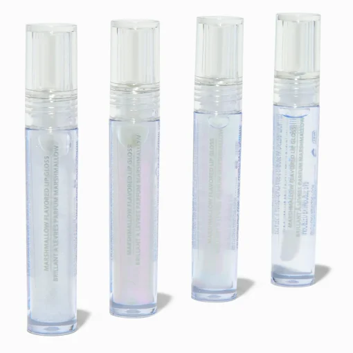 Marshmallow Glazed Lip Gloss Set - 4 Pack
