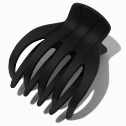Matte Black Yoga Hair Claw