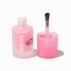 Matte Effect Vegan Nail Polish - Hot Pink Glitter