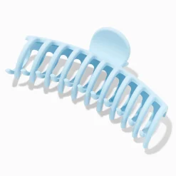 Matte Light Blue Large Hair Claw