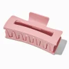 Matte Mauve Rectangular Hair Claw