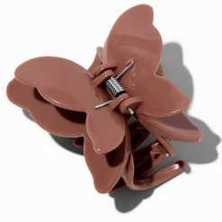Mauve Butterfly Hair Claw