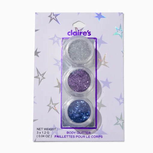 Mermaid Loose Body Glitter Stack - 3 Pack
