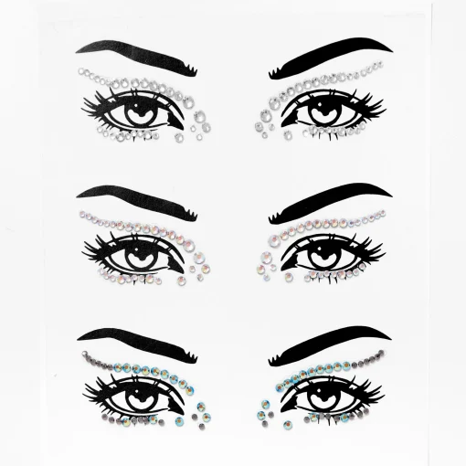 Metallic Eye Gems - 3 Pack