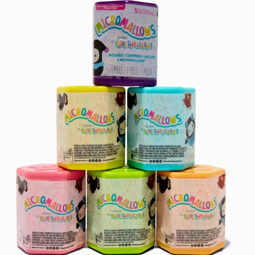 Micromallows™ by Squishmallows™ 2.5" Colorful Micro Single Plush Toy Blind Bag - Styles Vary