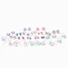 Mint & Lilac Unicorn Earrings Set - 20 Pack