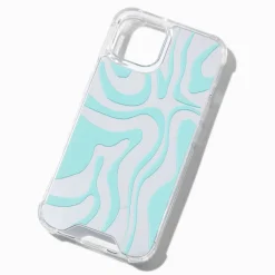 Mirrored Swirls Protective Phone Case - Fits iPhone® 13/14/15