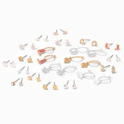 Mixed Metal Western Earring Stackables Set - 20 Pack