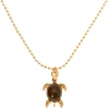 Mood Turtle Pendant Necklace