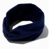Navy Knotted Headwrap