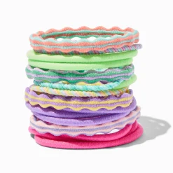 Neon Bubble Hair Ties - 16 Pack