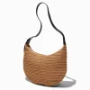 Neutral Crochet Slouchy Shoulder Bag