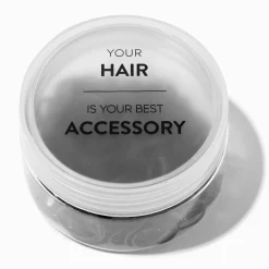No More Snag Black Hair Ties - 150 Pack