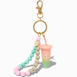 Ombré Tumbler Wristlet Keychain