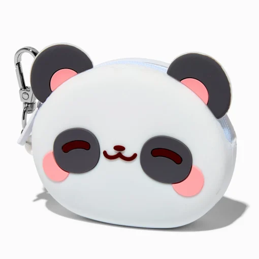 Panda Jelly Coin Purse Keychain