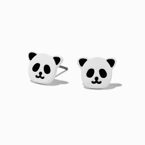 Panda Stud Earrings