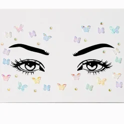 Pastel Butterfly 3D Forehead Gems