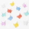 Pastel Butterfly Hair Claws - 12 Pack