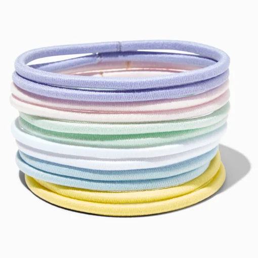 Pastel Full Hair XL Hair Ties - 12 Pack