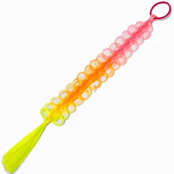Pink & Orange Braid Faux Hair Tie