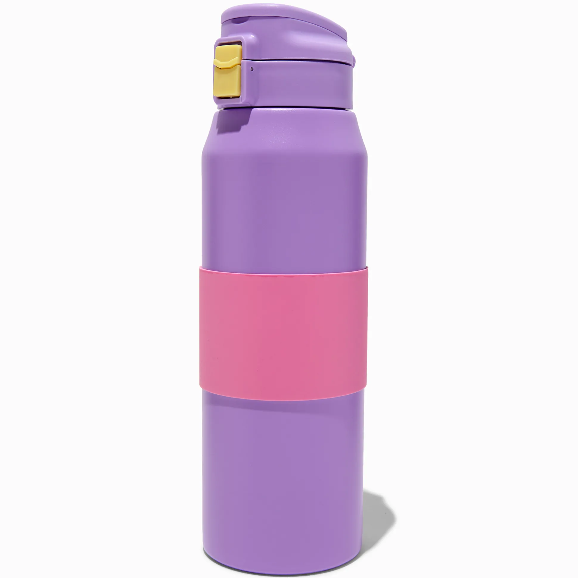 Pink & Purple Colorblock Stainless Steel Water Bottle