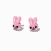 Pink Bunny Stud Earrings
