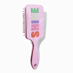 Pink Chrome Shine Hair Brush