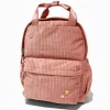 Pink Corduroy Backpack