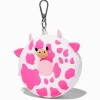 Pink Cow Donut Mini Mart Jelly Coin Purse Keychain