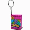 Pink Glitter Candy Mini Diary Keychain