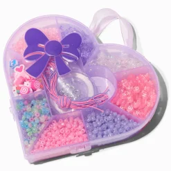 Pink Heart Make-It-Yourself Bead Kit