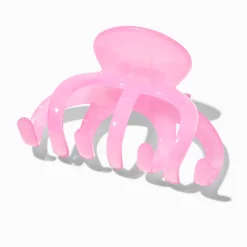 Pink Jelly Spider Hair Claw