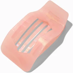 Pink Marble Yoga Hair Claw