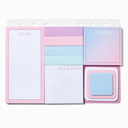 Pink Ombré Sticky Note Pack - 10 Pack