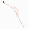 Pink Rhinestone Faux Hair Clip In Extensions - 2 Pack