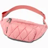 Pinnk Quilted Belt Bag
