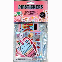 Pipstickers® Girly Super Sparkly Sticker Sheet Set - 9 Pack