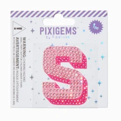 Pixigems™ by Pipstickers® Initial Sticker - S