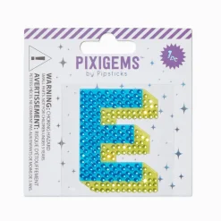 Pixigems™ by Pipstickers® Initial Sticker - E