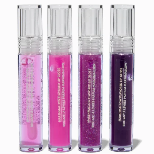 Plum Lip Gloss Set - 4 Pack